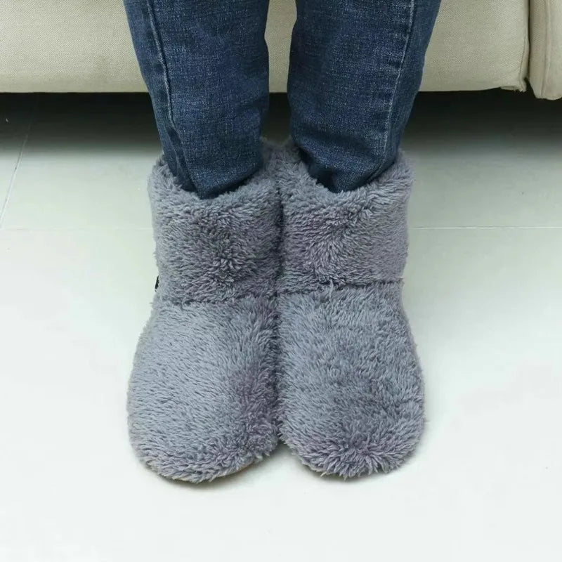 Chaussons chauffants USB : les pieds au chaud tout l’hiver