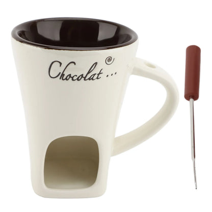 Taza para chocolate fundido: la fondue acogedora para dos