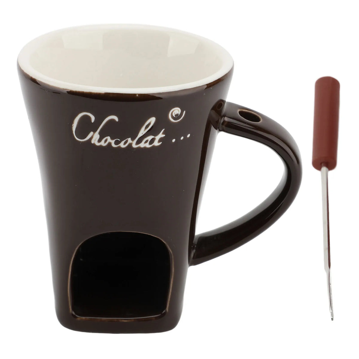 Taza para chocolate fundido: la fondue acogedora para dos