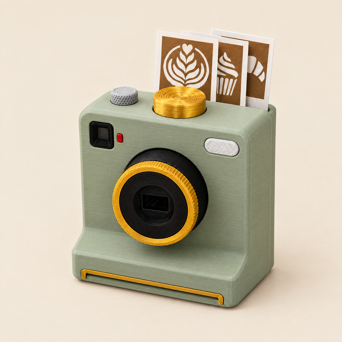 Cámara para latte art: diseños de barista con un solo clic